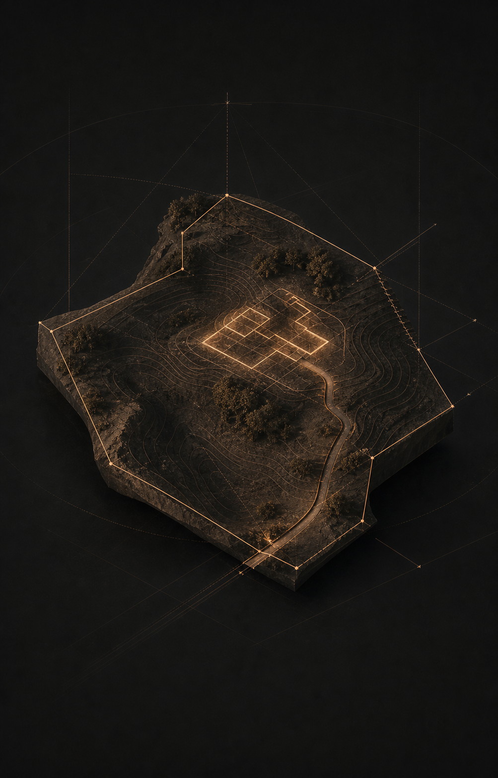 Étude topographique d’un terrain révélant son potentiel constructible